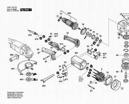 Bosch Angle Grinder GWS 23-230 spare parts