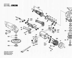 Bosch Universal Angle Grinder GWS 20 U spare parts