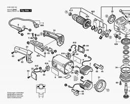 Bosch Angle Grinder GWS 20-180 spare parts