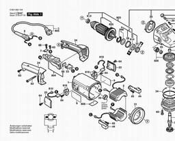 Bosch Angle Grinder GWS 20-230 spare parts