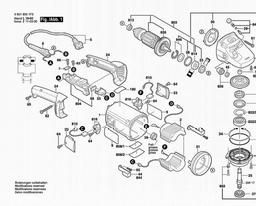 Bosch Angle Grinder GWS 20-230 spare parts
