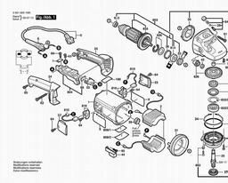 Bosch Angle Grinder GWS 20-230 spare parts