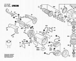 Bosch Angle Grinder 1893-6 spare parts