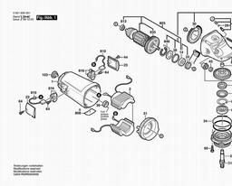 Bosch Angle Grinder GWS 26-230 JB spare parts
