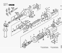 Bosch Un. Flange-mtd. Motor GR.76 spare parts