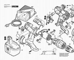 Bosch Cordless Impact Drill BACIDS 24V spare parts