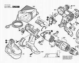 Bosch Cordless Impact Drill GSB 18 VE-2 spare parts