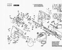 Bosch Cordless Screwdriver CSD 12 V spare parts