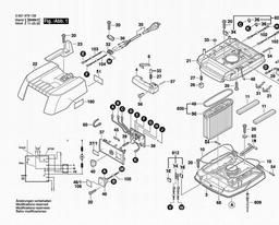 Bosch All Purpose Vacuum Cleane GAS 25 L SFC spare parts