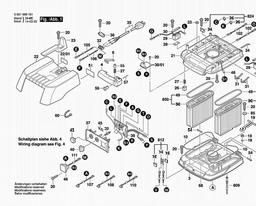 Bosch All Purpose Vacuum Cleane 3931A spare parts