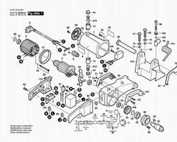 Bosch Cutoff Saw GCO 14-1 spare parts