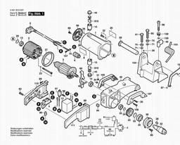 Bosch Cutoff Saw GCO 14-1 spare parts