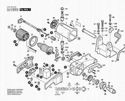 Bosch Cutoff Saw GCO 14-1 spare parts