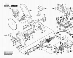 Bosch Slide Mitre Saw GCM 10 spare parts