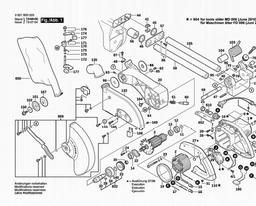 Bosch Compound Mitre Saw GCM 10 S spare parts