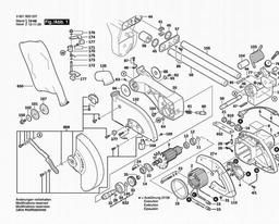 Bosch Compound Mitre Saw GCM 10 S spare parts