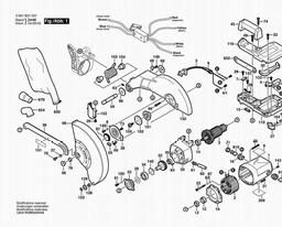Bosch Slide Mitre Saw GCM 12 spare parts