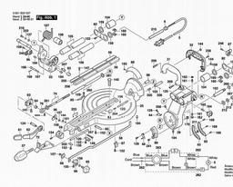 Bosch Slide Mitre Saw GCM 12 SD spare parts