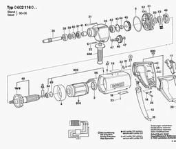Bosch Drill GR.65 spare parts