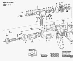 Bosch Drill GR.65 spare parts