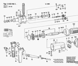 Bosch Drill GR.77 spare parts