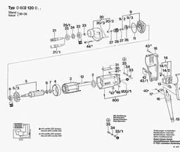 Bosch Drill GR.55 spare parts