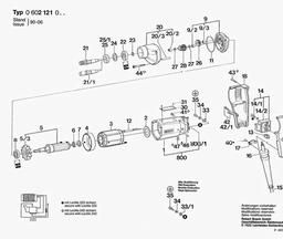 Bosch Drill GR.55 spare parts