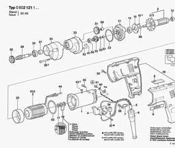 Bosch Drill GR.55 spare parts