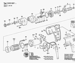 Bosch Drill GR.55 spare parts
