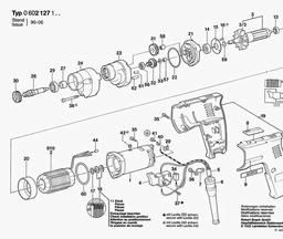 Bosch Drill GR.57 spare parts