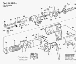 Bosch Drill GR.57 spare parts