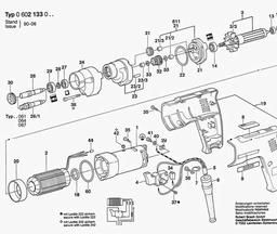 Bosch Drill GR.57 spare parts