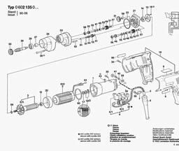 Bosch Drill GR.57 spare parts