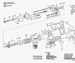 Bosch Drill GR.57 spare parts