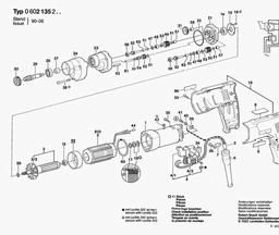 Bosch Drill GR.57 spare parts