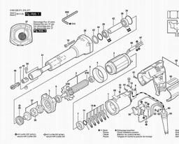 Bosch Straight Grinders HGS 55/50 spare parts