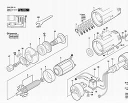 Bosch Hf Straight Grinder HSG 55/50 spare parts