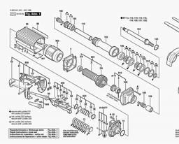 Bosch Hf Straight Grinder 2 241 spare parts