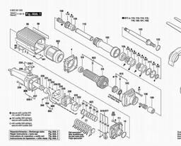 Bosch Hf Straight Grinder 2 241 spare parts