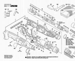 Bosch Cordless Screw Driver ANGLE EXACT 15 spare parts