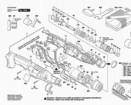 Bosch Cordless Screw Driver ANGLE EXACT 8 spare parts