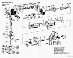 Bosch High-frequency Chamferer GR.88 spare parts