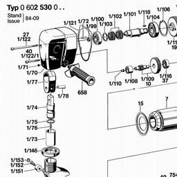 Bosch High-frequency Chamferer GR.88 spare parts