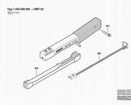 Bosch Tacker HMT 53 spare parts