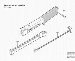 Bosch Tacker HMT 57 spare parts