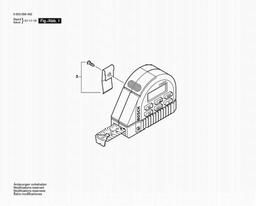 Bosch Tape Measure DMB 5 PLUS spare parts