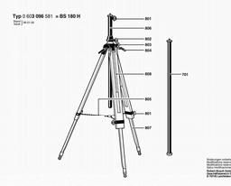 Bosch Stand BS 180 H spare parts
