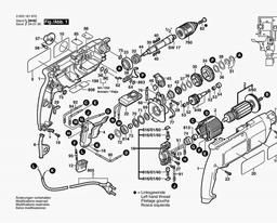 Bosch Percussion Drill CSB 650-2 RE spare parts
