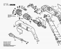 Bosch Electro-brush MEB 500 spare parts