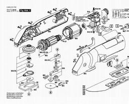Bosch Fine-cut Saw PFE 280 E spare parts